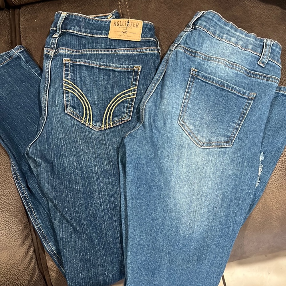 Hollister and blue savvy jeans